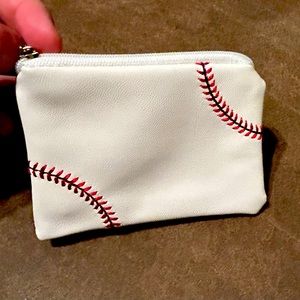 New—Baseball Coin Purse